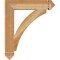 Ekena Millwork Thorton Arts & Crafts Rough Sawn Bracket, Western Red Cedar, 4"W x 22"D x 26"H BKT04X22X26THR03RWR - alternate 4